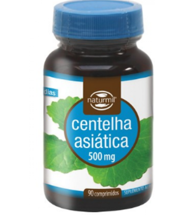 Centelha Asiática 500 mg - 90 Comprimidos- Naturmil